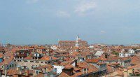 Veduta del centro storico di Venezia dalla terrazza dei Mori Veduta del centro storico di Venezia dalla terrazza dei Mori